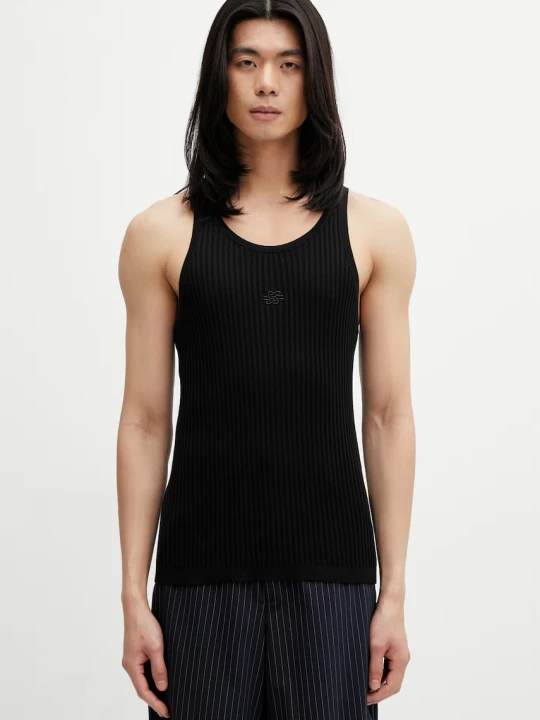 Zdjęcie produktu Filling Pieces Tank Top top swetrowy bawełniany męski