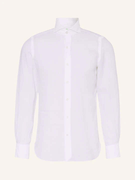 Zdjęcie produktu Finamore 1925 Koszula Lniana Tokyo Sergio Slim Fit weiss BIAŁY