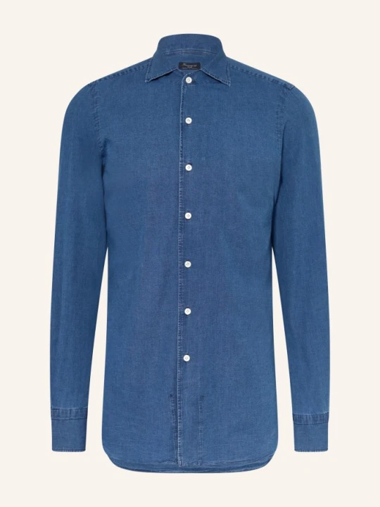Zdjęcie produktu Finamore 1925 Koszula Napoli Nico O Kroju Regular Fit W Stylu Jeansowym blau NIEBIESKI