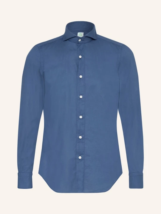 Zdjęcie produktu Finamore 1925 Koszula Tokyo Sergio Slim Fit blau GRANATOWY