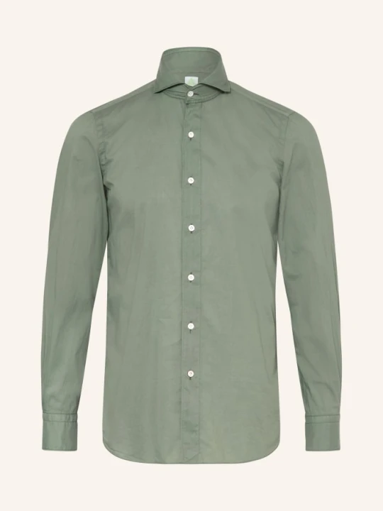 Zdjęcie produktu Finamore 1925 Koszula Tokyo Sergio Slim Fit gruen OLIWKOWY