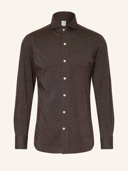 Zdjęcie produktu Finamore 1925 Koszula Toronto Sergio Slim Fit braun CIEMNOBRĄZOWY