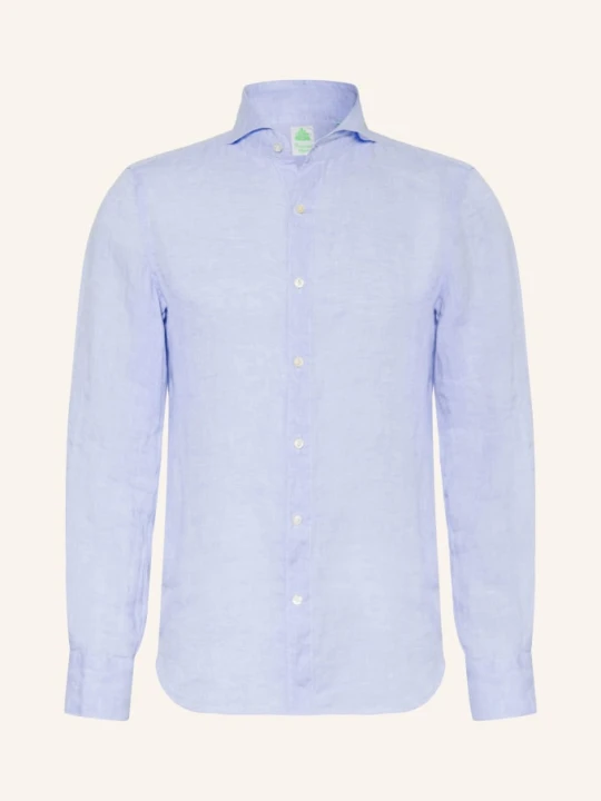Zdjęcie produktu Finamore 1925 Koszula Lniana Tokyo Sergio Slim Fit blau JASNONIEBIESKI
