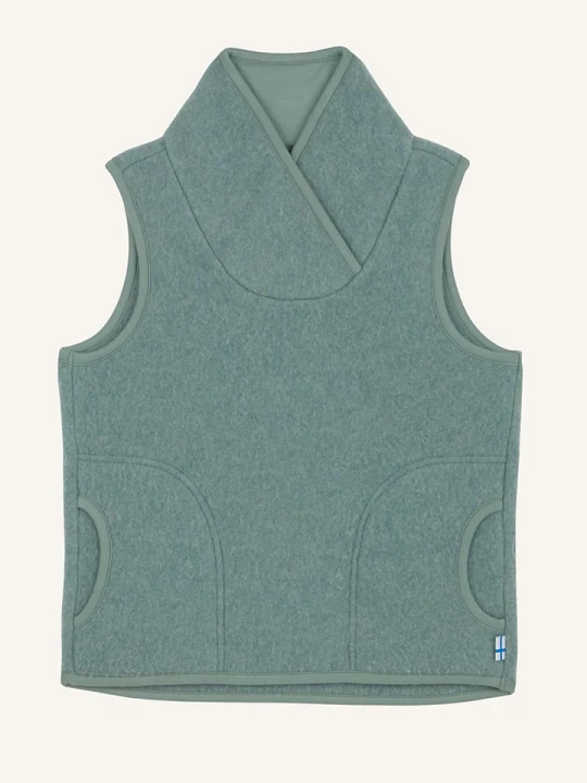 Zdjęcie produktu finkid Bezrękawnik "Filis Wool" w kolorze niebieskim rozmiar: 80/90