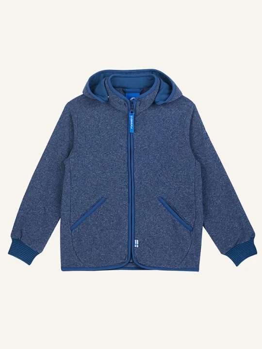 Zdjęcie produktu finkid Bluza polarowa "Tonttu" w kolorze granatowym rozmiar: 110/120
