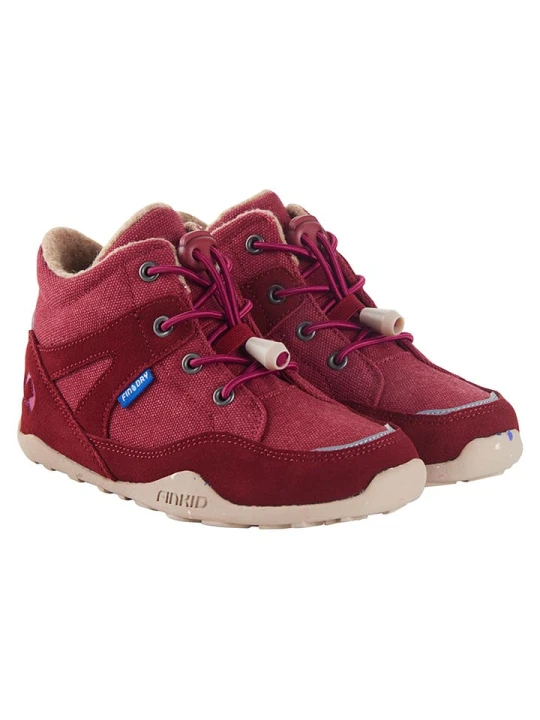 Zdjęcie produktu finkid Buty trekkingowe "Nilkka" w kolorze czerwonym rozmiar: 31