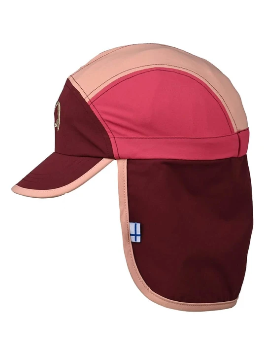 Zdjęcie produktu finkid Czapka "Lakki Move" w kolorze beżowo-czerwonym rozmiar: 52 cm