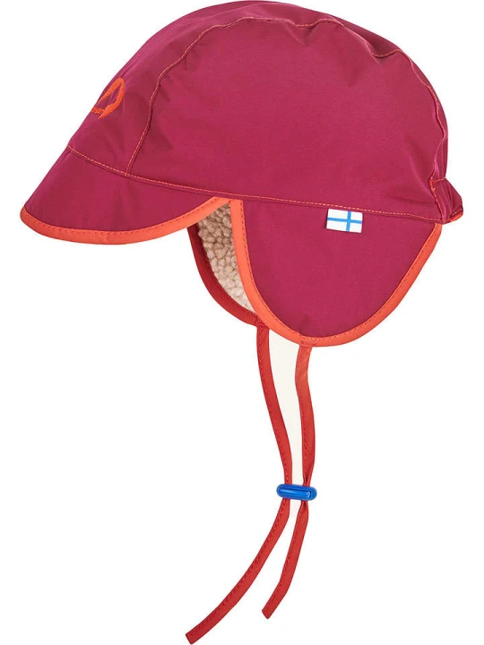 Zdjęcie produktu finkid Czapka "Lumili" w kolorze czerwonym rozmiar: 52 cm