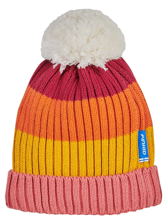 Zdjęcie produktu finkid Czapka "Pompula" ze wzorem rozmiar: 48-50 cm