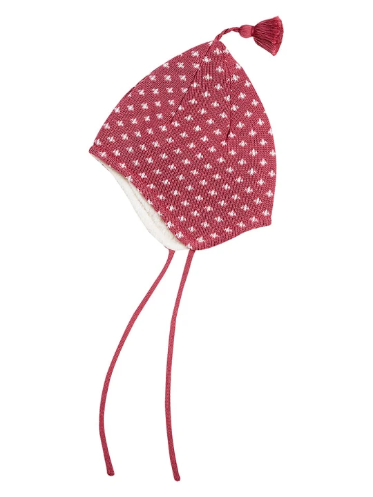 Zdjęcie produktu finkid Czapka "Tipsa" w kolorze czerwonym rozmiar: 50 cm