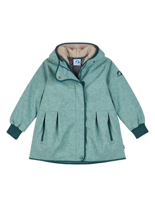 Zdjęcie produktu finkid Parka zimowa 2w1 "Nivala" w kolorze turkusowym rozmiar: 110 / 120