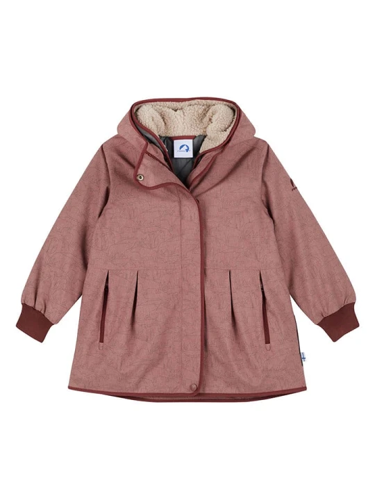 Zdjęcie produktu finkid Parka zimowa 3w1 "Nivala" w kolorze czerwonym rozmiar: 110/120