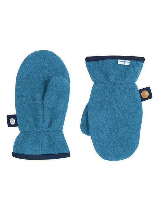 Zdjęcie produktu finkid Rękawice funkcyjne "NUPUJUSSI WOOL" w kolorze niebieskim rozmiar: 80-98