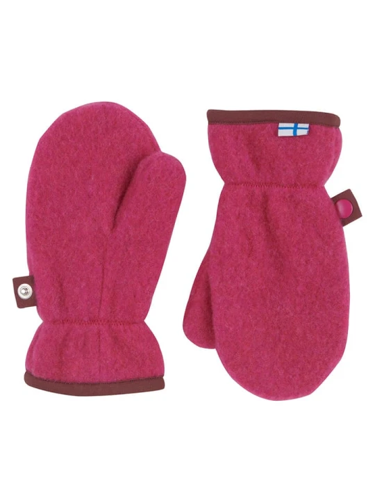 Zdjęcie produktu finkid Rękawiczki funkcyjne "NUPUJUSSI WOOL" w kolorze różowym rozmiar: 80-98