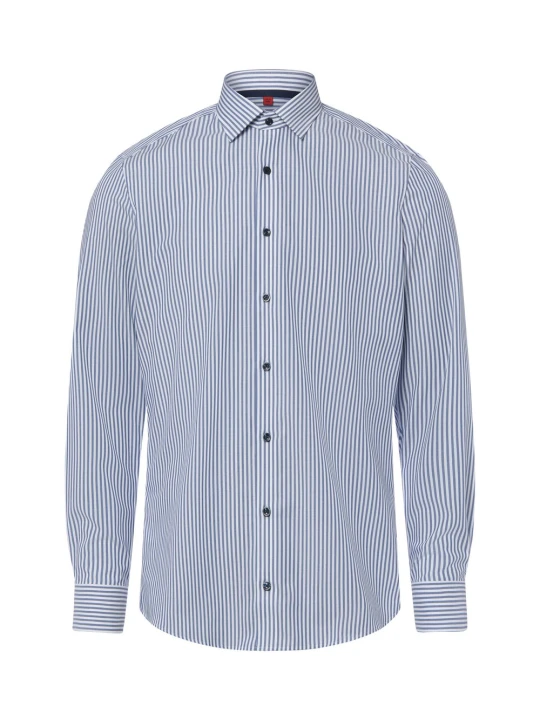 Zdjęcie produktu Finshley & Harding koszula biznesowa Mężczyźni Slim Fit Bawełna (100%) biały