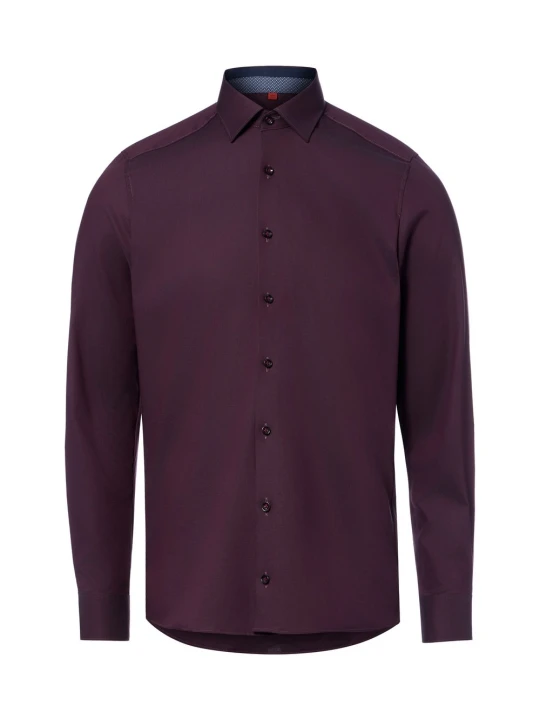 Zdjęcie produktu Finshley & Harding koszula biznesowa Mężczyźni Slim Fit Bawełna (100%) lila