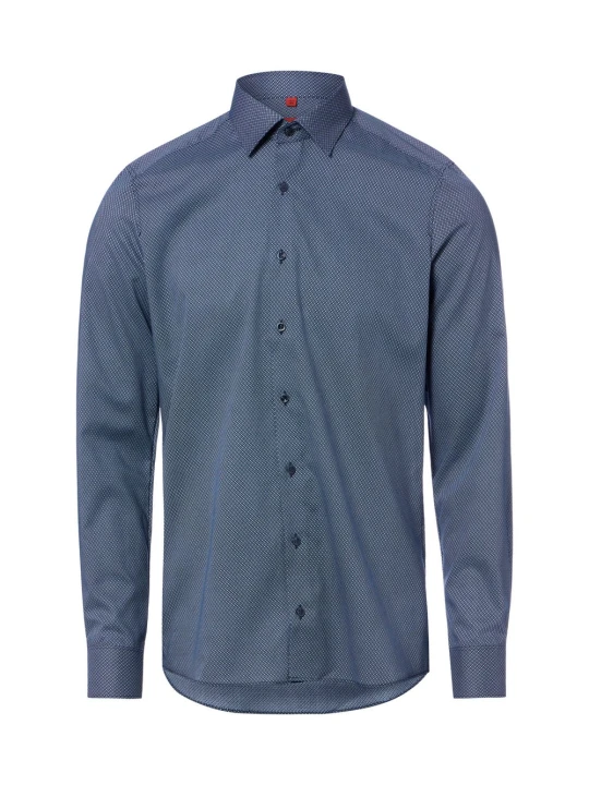 Zdjęcie produktu Finshley & Harding koszula biznesowa Mężczyźni Slim Fit Bawełna (100%) niebieski