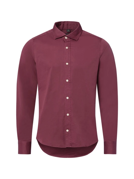 Zdjęcie produktu Finshley & Harding Koszula Mężczyźni Slim Fit Bawełna czerwony