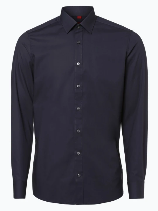 Zdjęcie produktu Finshley & Harding Koszula Mężczyźni Slim Fit Bawełna szary