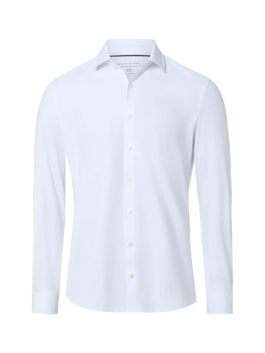 Zdjęcie produktu Finshley & Harding Koszula Mężczyźni Super Slim Fit biały