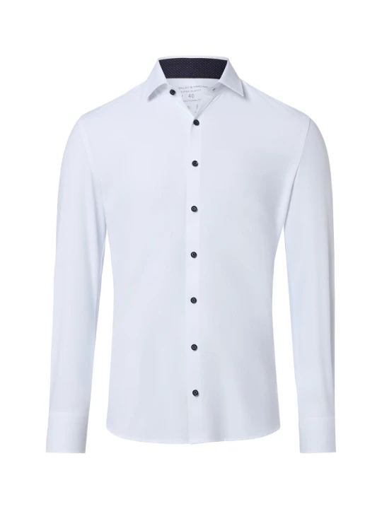 Zdjęcie produktu Finshley & Harding Koszula Mężczyźni Super Slim Fit biały