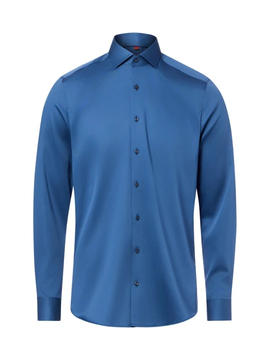 Zdjęcie produktu Finshley & Harding Koszula Mężczyźni Slim Fit Bawełna niebieski