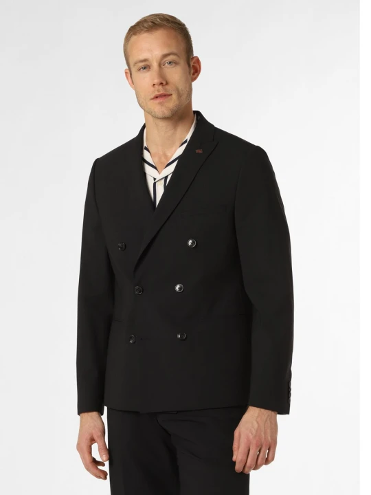 Zdjęcie produktu Finshley & Harding London Marynarka od garnituru modułowego Mężczyźni Slim Fit niebieski