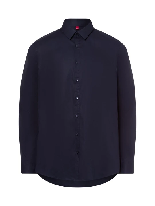 Zdjęcie produktu Finshley & Harding London koszula biznesowa Mężczyźni Slim Fit Bawełna niebieski