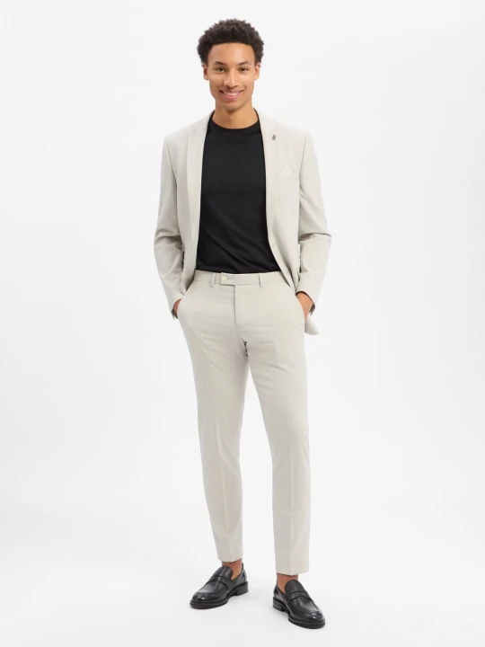 Zdjęcie produktu Finshley & Harding London garnitur Mężczyźni Slim Fit szary