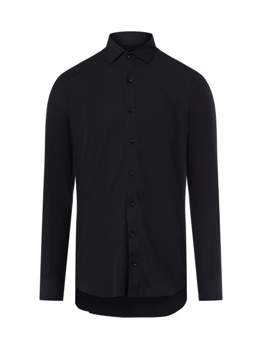 Zdjęcie produktu Finshley & Harding koszula biznesowa Mężczyźni Super Slim Fit Bawełna niebieski
