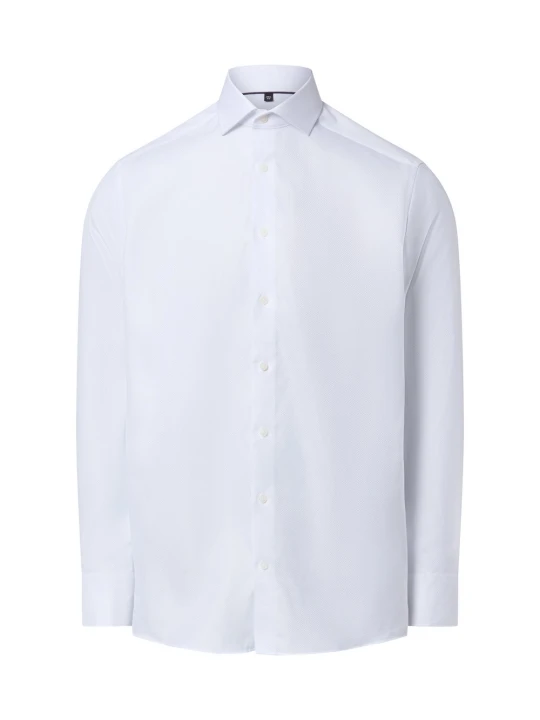 Zdjęcie produktu Finshley & Harding koszula non-iron Mężczyźni Modern Fit Bawełna biały