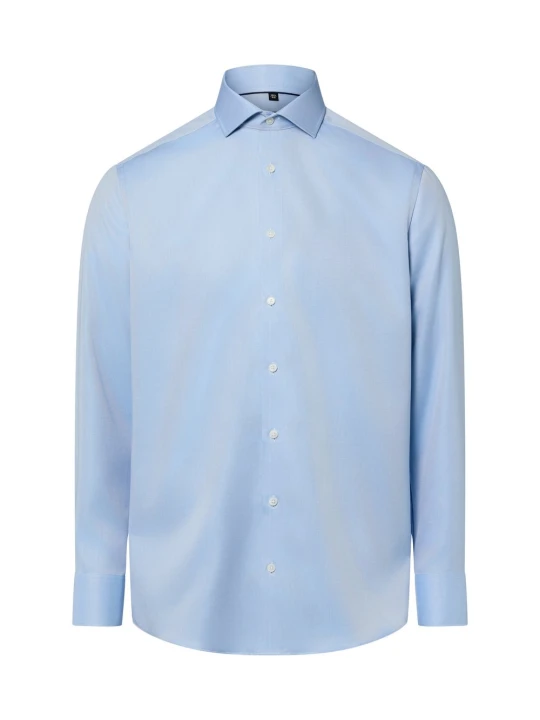 Zdjęcie produktu Finshley & Harding koszula non-iron Mężczyźni Modern Fit Bawełna niebieski
