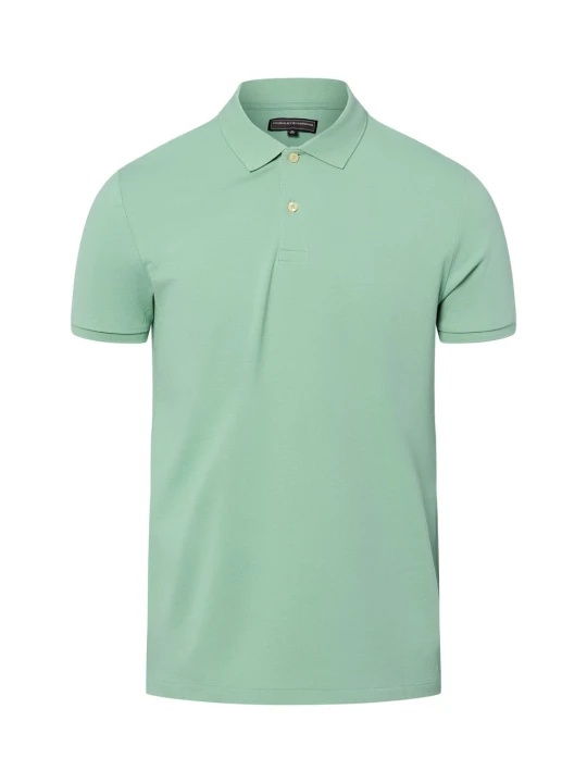 Zdjęcie produktu Finshley & Harding koszulka polo Mężczyźni Bawełna zielony