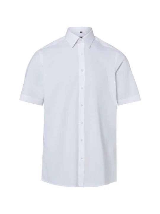 Zdjęcie produktu Finshley & Harding koszulka z krótkim rękawem Mężczyźni Modern Fit Bawełna (100%) biały