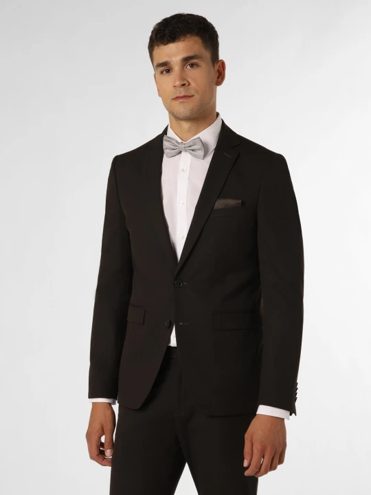 Zdjęcie produktu Finshley & Harding marynarka od garnituru modułowego Mężczyźni Slim Fit brązowy