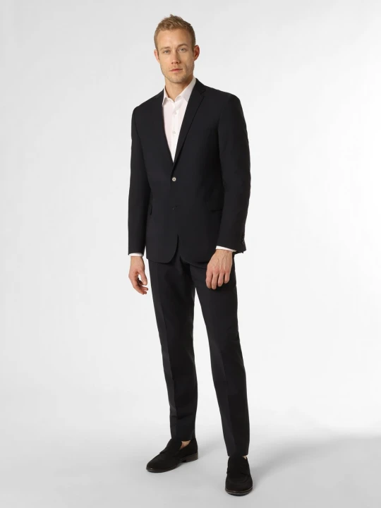Zdjęcie produktu Finshley & Harding garnitur Mężczyźni Modern Fit niebieski