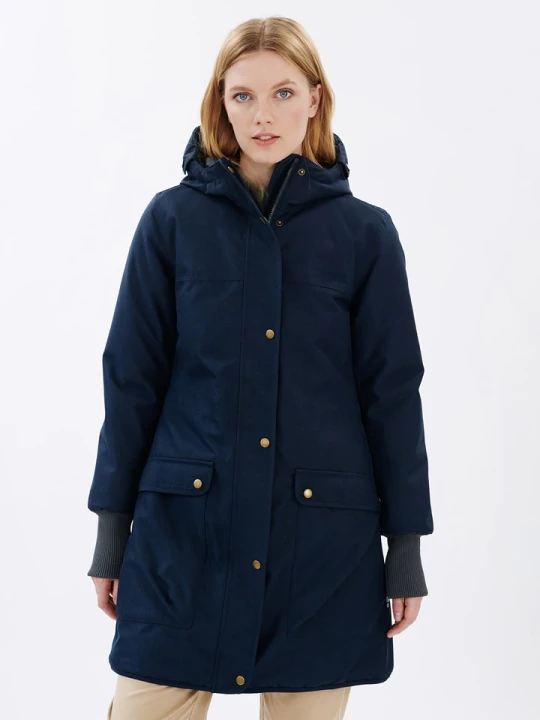 Zdjęcie produktu finside Parka zimowa "Oikku" w kolorze granatowym rozmiar: 38