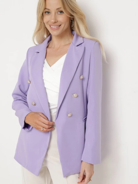 Zdjęcie produktu Fioletowa Marynarka Naeronia Lily Rose