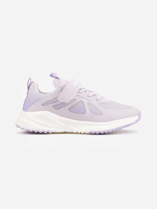 Zdjęcie produktu Fioletowe Buty Sportowe Sneakersy z Geometrycznym Wzorem Phalilopei Apawwa