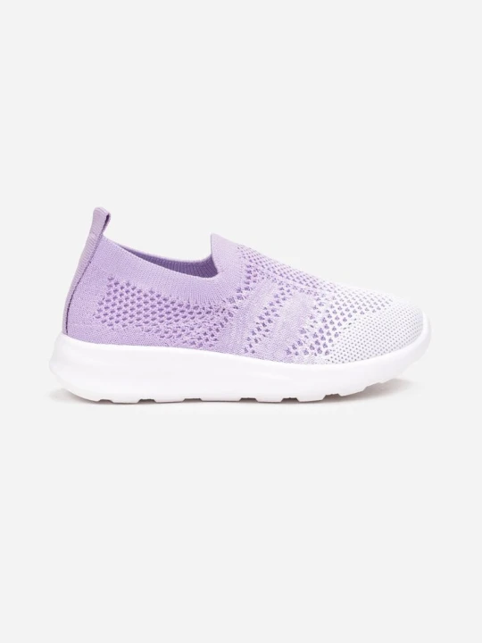Zdjęcie produktu Fioletowe Buty Sportowe Wsuwane z Perforacją Kayliee