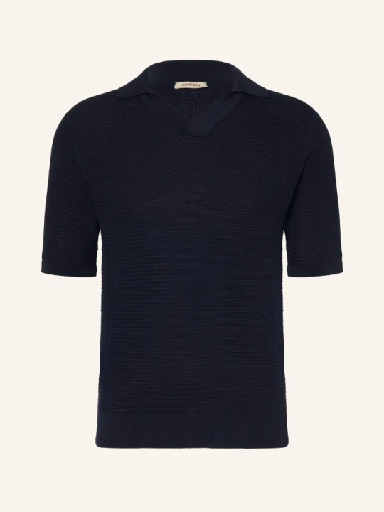 Zdjęcie produktu Fioroni Koszulka Polo Z Dzianiny blau GRANATOWY