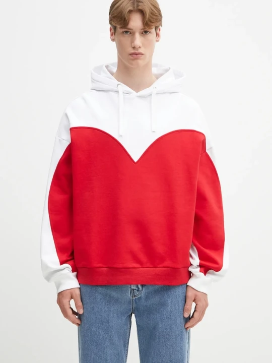 Zdjęcie produktu Fiorucci bluza bawełniana Heart Relaxed Fit biały