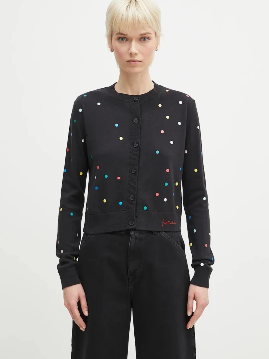 Zdjęcie produktu Fiorucci kardigan wełniany Confetti Dot Print Logo
