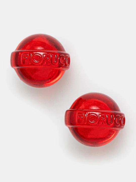 Zdjęcie produktu Fiorucci klipsy Mini Lollipop czerwony