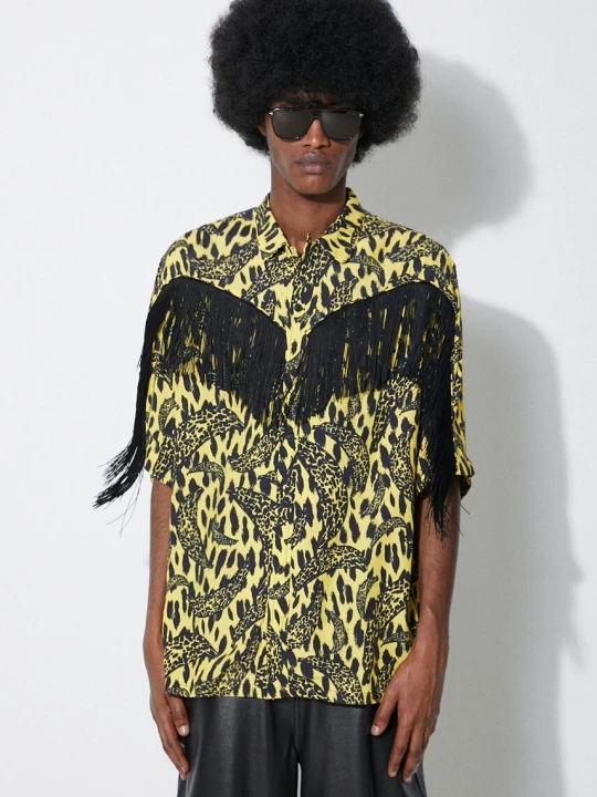 Zdjęcie produktu Fiorucci koszula Banimalier Print Fringed Shirt