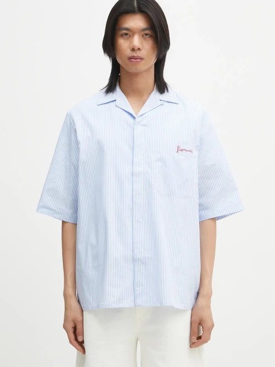 Zdjęcie produktu Fiorucci koszula bawełniana Striped Logo Bowling