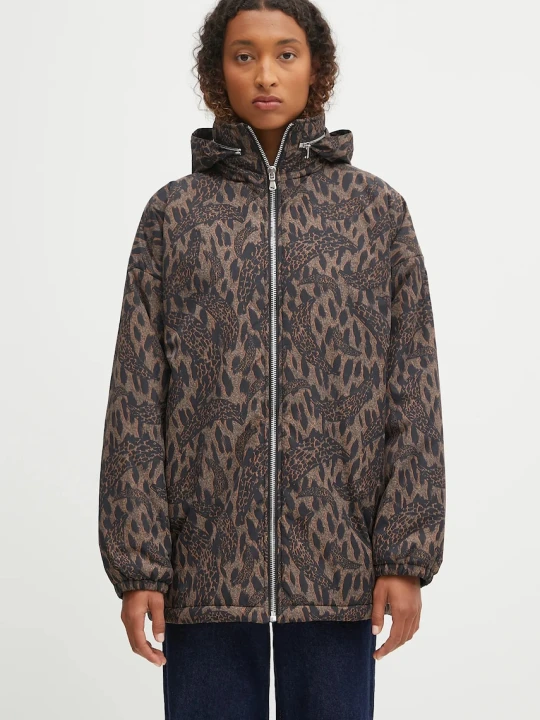 Zdjęcie produktu Fiorucci kurtka bawełniana Nylon Banimalier Print Zip Up