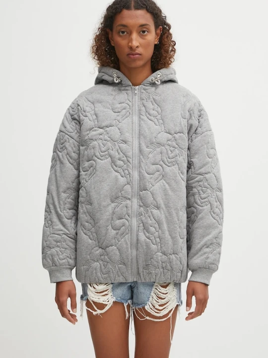 Zdjęcie produktu Fiorucci kurtka Kissing Angels Quilted szary