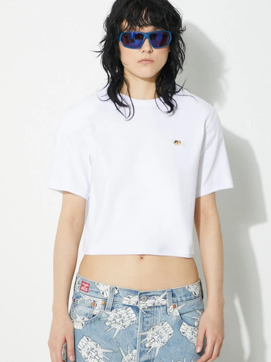 Zdjęcie produktu Fiorucci t-shirt Angel Patch Padded Cropped T-Shirt