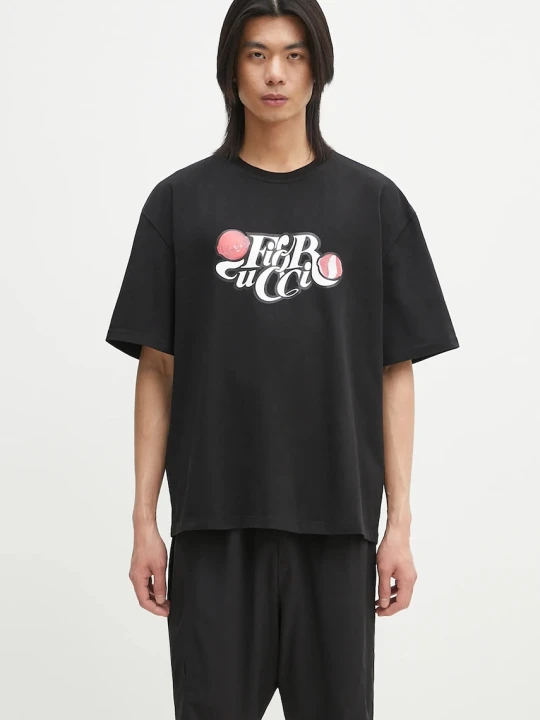 Zdjęcie produktu Fiorucci t-shirt bawełniany Curly Lollipop Logo Boxy T-Shirt